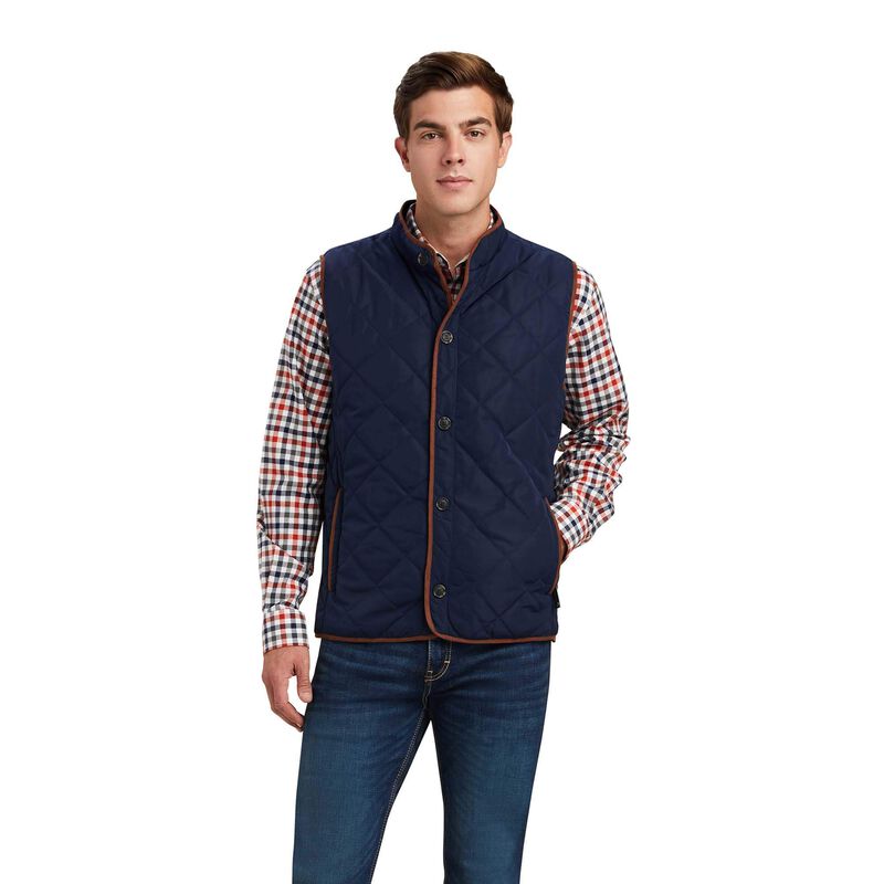 Ariat Weste Herren - Woodside Navy ( UJIGX-9807 )